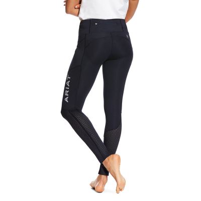 Ariat English: Eos Full Seat Leggings Mujer - Azul Marino (VMWKN9324)